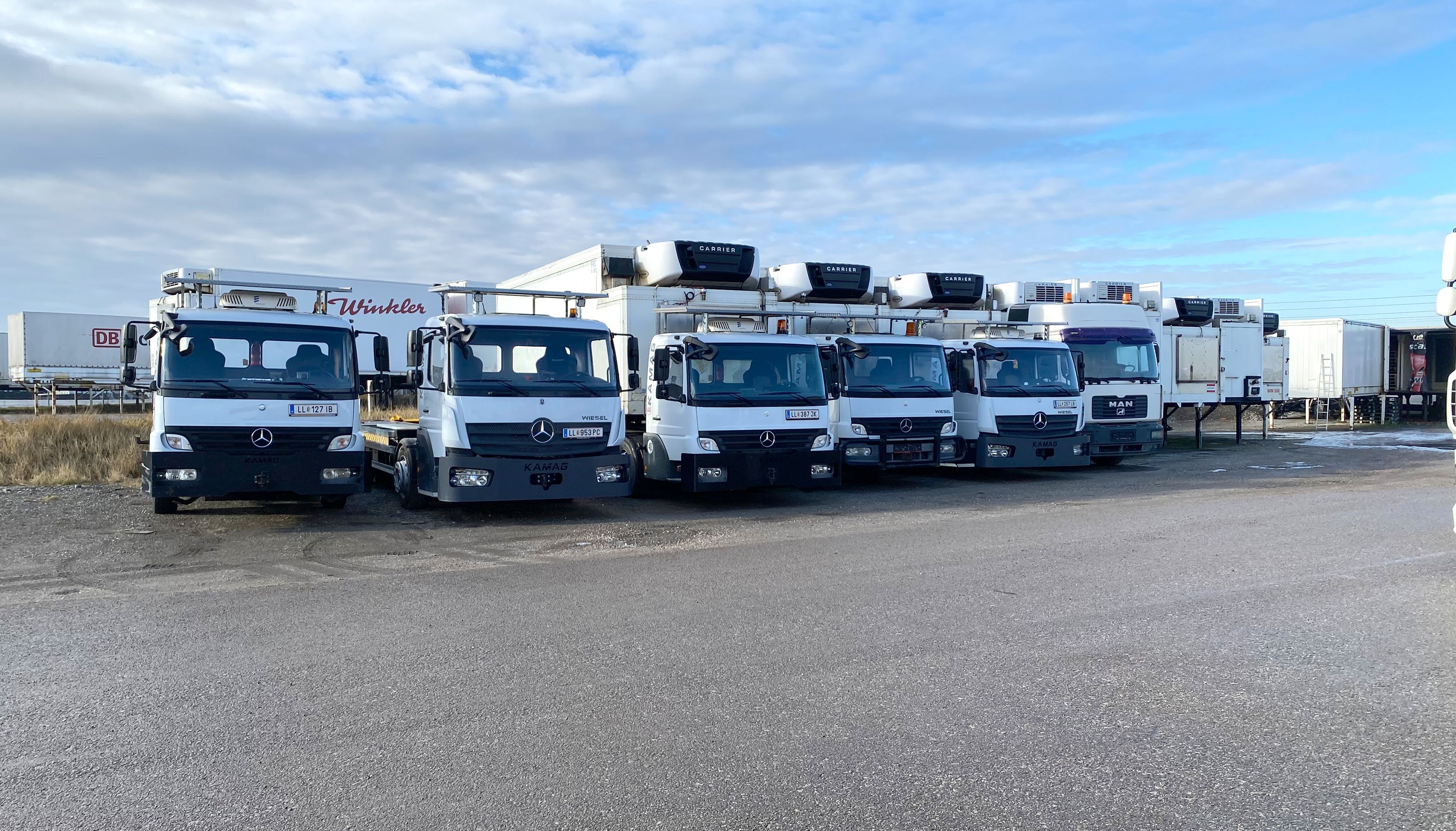 Transportkarren für den Hofverkehr