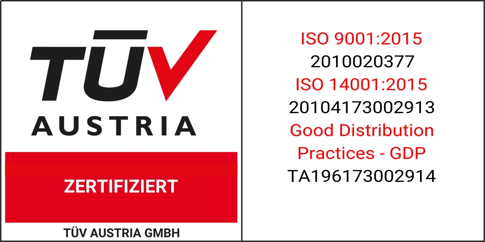 TÜV Austria – Zertifiziert